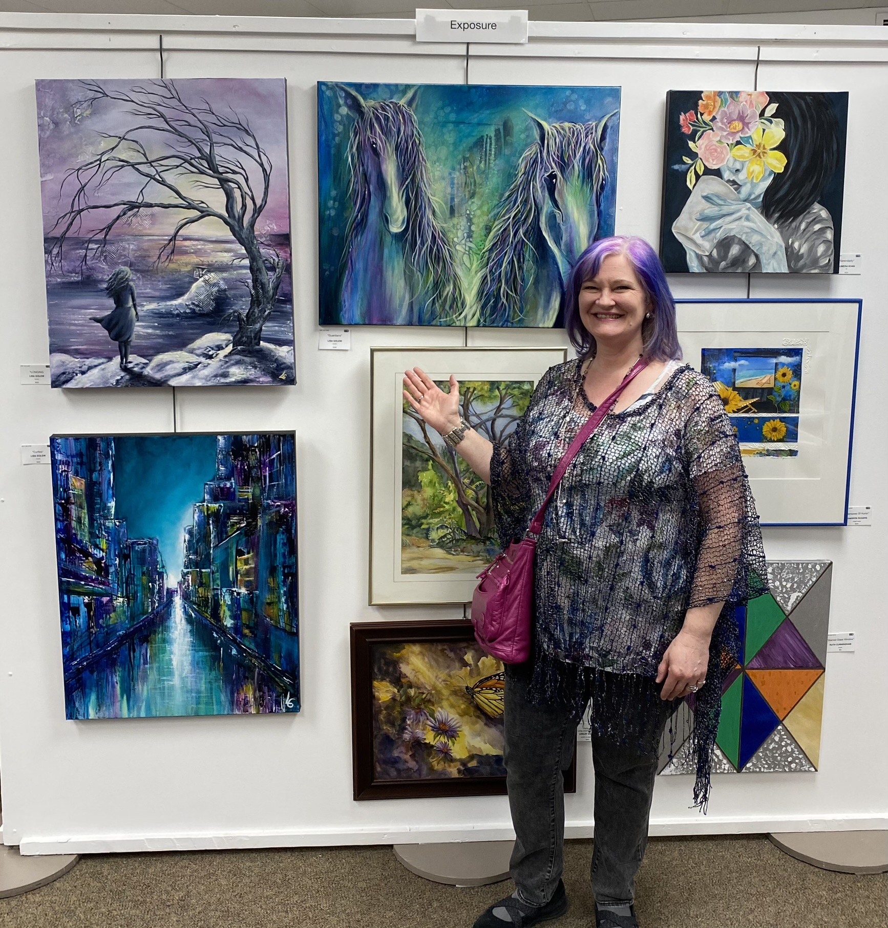 Lisa Golem, People's Choice Award winner, Exposure 2023